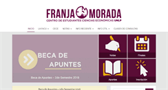 Desktop Screenshot of franjaeconounlp.com.ar